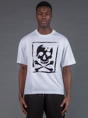 Religion White Skull Crossbone T-Shirt - Image 2 of 4