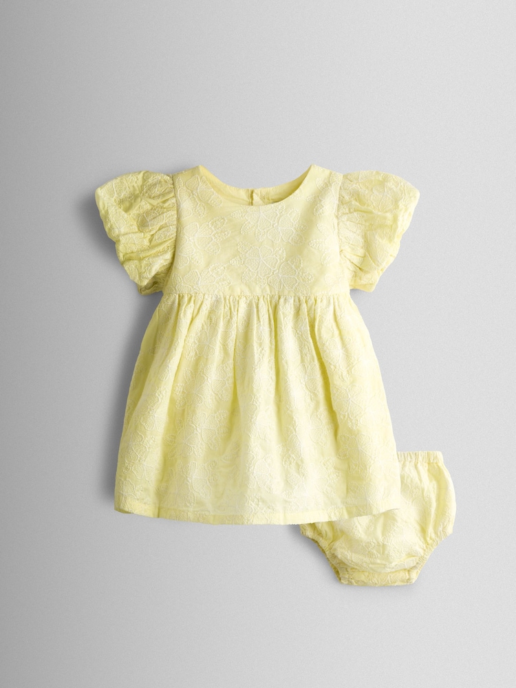 JoJo Maman Bébé Yellow Dress Set - Image 1 of 7
