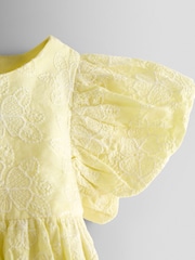 JoJo Maman Bébé Yellow Dress Set - Image 6 of 7