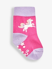 JoJo Maman Bébé Pink Socks - Image 2 of 4