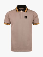 Luke 1977 Makati Brown Polo T-Shirt Hardnut Black Gold - Image 4 of 7