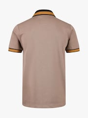Luke 1977 Makati Brown Polo T-Shirt Hardnut Black Gold - Image 5 of 7