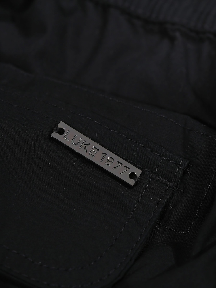 Luke 1977 Ibiza Rogers Grey Cargo Trousers - Image 8 of 8