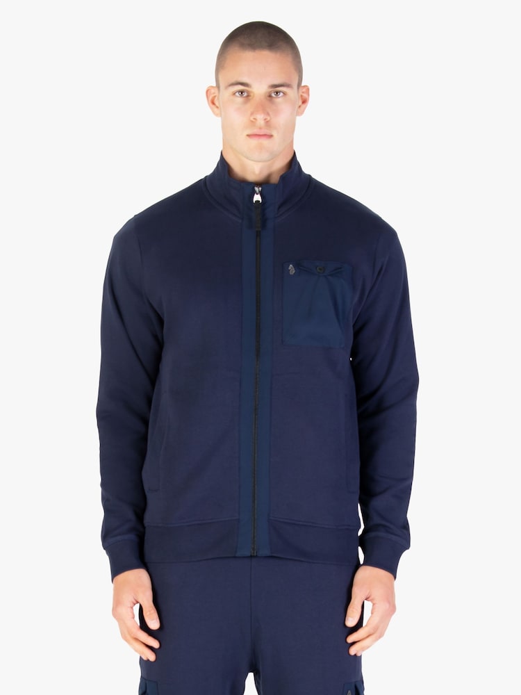 Luke 1977 Blue Sutton 1000 Sweatshirt - Image 1 of 6