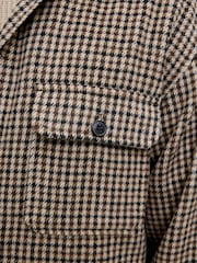 JACK & JONES Brown Check Overshirt - Image 5 of 5