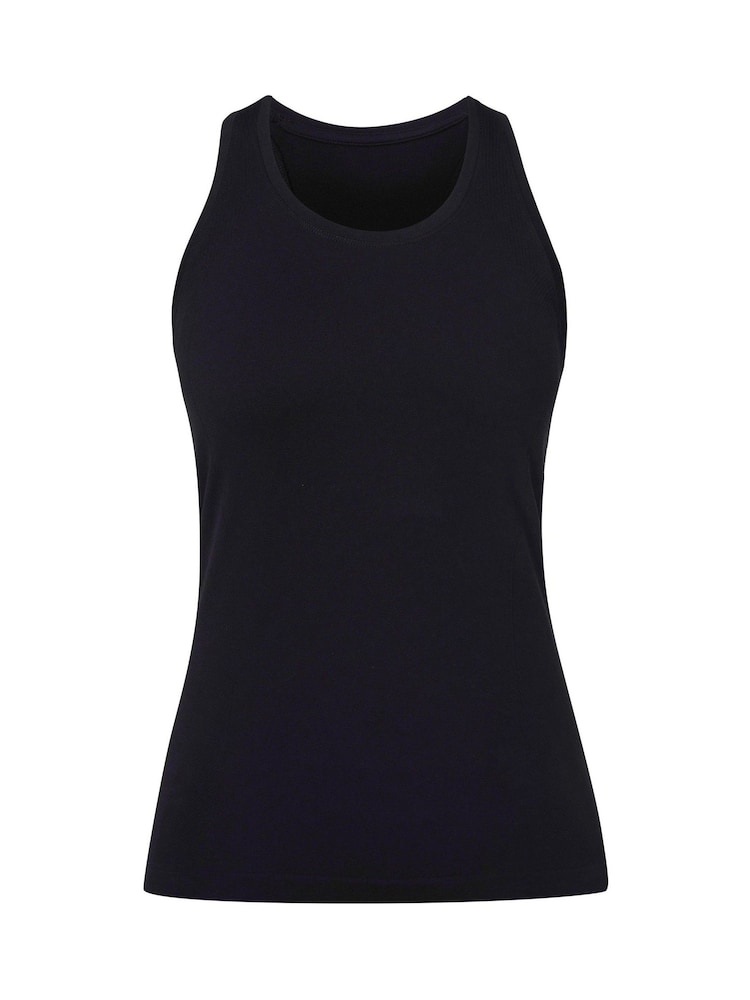 Sweaty Betty Black Athlete Seamless Workout Tank Top - Image 7 of 7 Sweaty Betty Black Athlete Seamless Workout Tank Top - Image 7 of 7