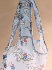 Cath Kidston Blue Paddington London Icons Foldaway Shopper Bag - Image 10 of 10