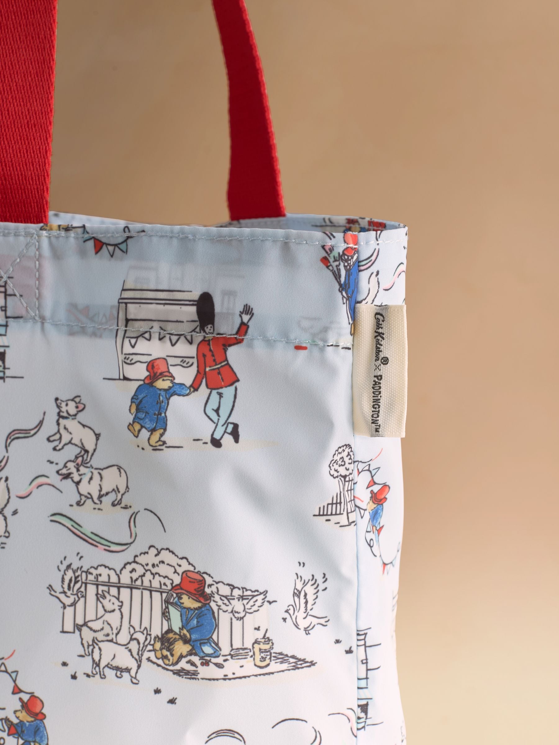 Buy Cath Kidston Blue Paddington London Icons Small Foldaway Tote