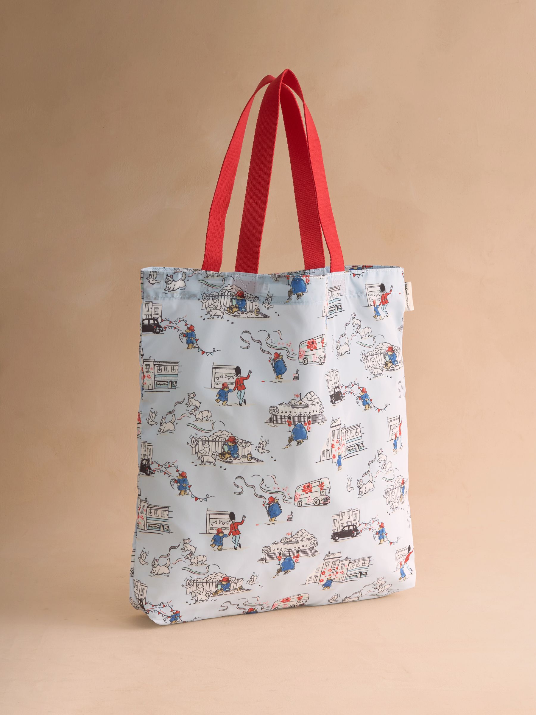 Buy Cath Kidston Blue Paddington London Icons Small Foldaway Tote