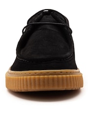 Off The Hook Blue Hetfield Suede Lace-Up Casual Shoes - Image 7 of 8