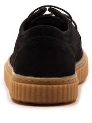 Off The Hook Blue Hetfield Suede Lace-Up Casual Shoes - Image 8 of 8