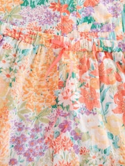 Laura Ashley Multi Everingham Meadow Cotton Dobby Button Through Pyjamas - Image 10 of 11