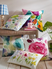 Bluebellgray Spring Green Tetbury Cushion - Image 2 of 5