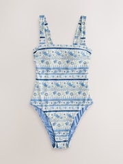 Laura Ashley Blue Archive Tummy Control Swimsuit - Image 6 of 9