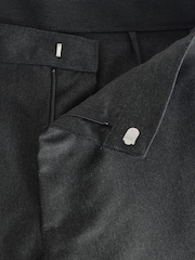 Anthrazitgrau - Schmale Passform - Elegante Hosen mit Faltendesign im 2er-Pack - Bild 8 von 8