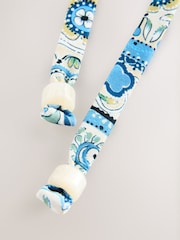 Laura Ashley Blue Archive Triangle Bikini Top - Image 7 of 7