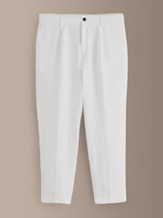 White Signature Drawstring Trousers - Image 5 of 7
