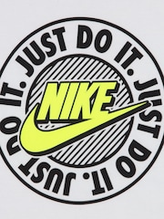 Nike Grey Logo T-Shirt and Shorts Set - Image 3 of 4