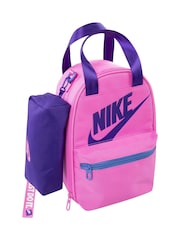 Nike Pink Lunch Tote & Pencil Bag - Image 1 of 11