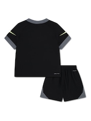 Nike Black Swoosh Love T-Shirt And Shorts Set - Image 2 of 5