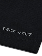 Nike Black Swoosh Love T-Shirt And Shorts Set - Image 4 of 5