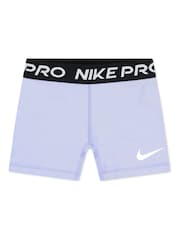 Púrpura - Pantalones cortos de niño pequeño Pro Dri-FIT de Nike - Imagen 1 de 4