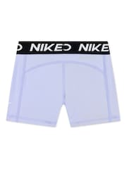 Púrpura - Pantalones cortos de niño pequeño Pro Dri-FIT de Nike - Imagen 2 de 4