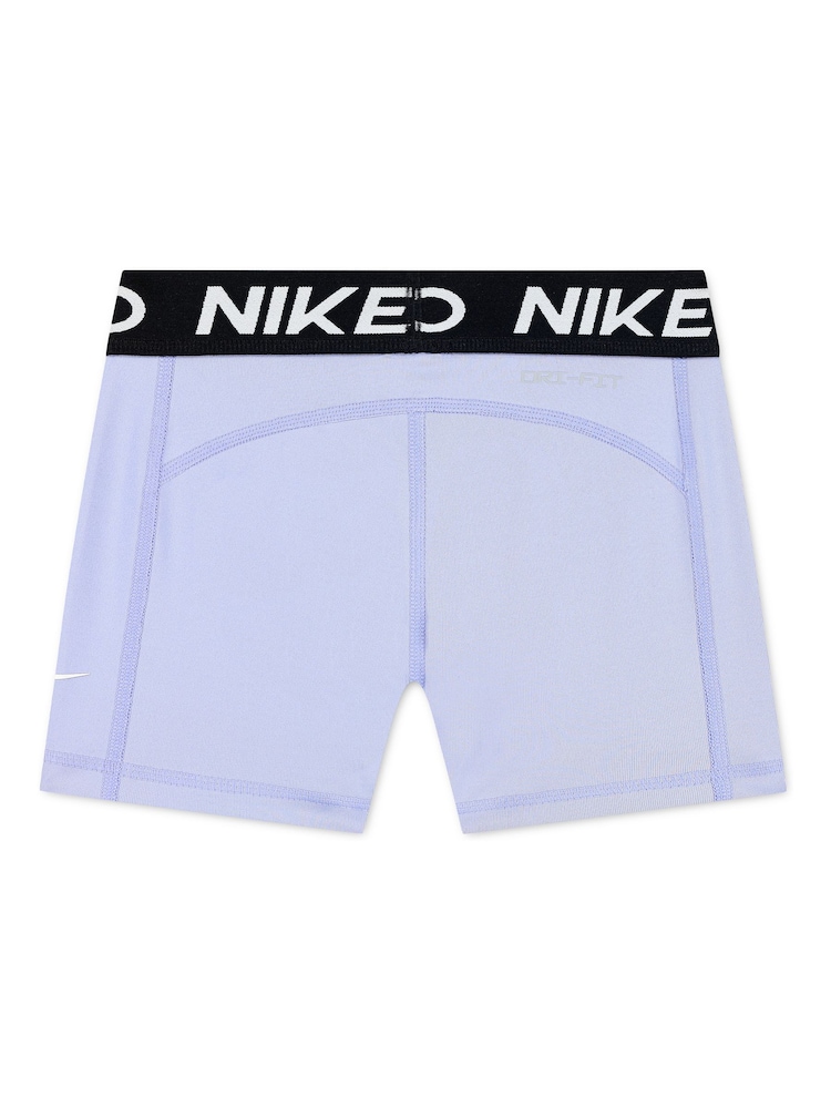 Púrpura - Pantalones cortos de niño pequeño Pro Dri-FIT de Nike - Imagen 2 de 4