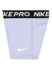 Púrpura - Pantalones cortos de niño pequeño Pro Dri-FIT de Nike - Imagen 3 de 4