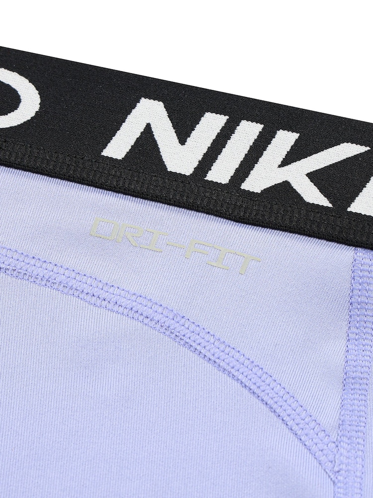 Púrpura - Pantalones cortos de niño pequeño Pro Dri-FIT de Nike - Imagen 4 de 4