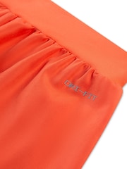 Nike Orange Little Kids T-Shirt and Crossover Shorts Set - Image 4 of 5