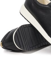 Dune London Black Ettah Slim Sole Runner Trainers - Image 6 of 6