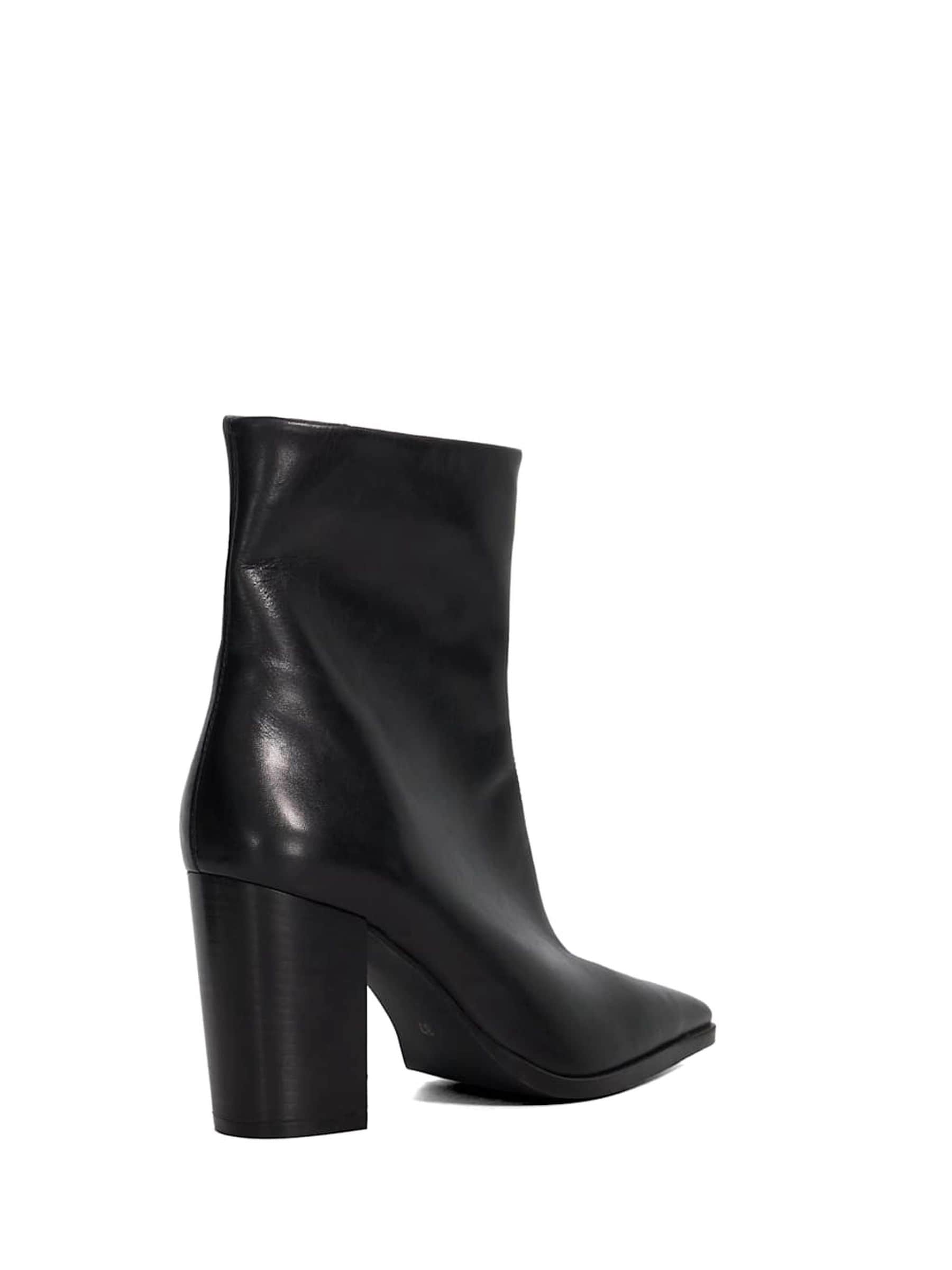 Buy Dune London Black Patiently Lace-Up Cleated High Boots from