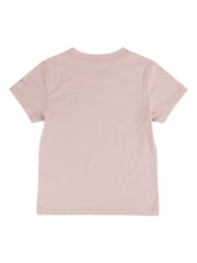 Nike Orange Little Kids Floral Graphic T-Shirt - Image 2 of 2