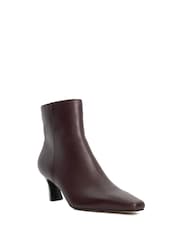 Dune London Purple Overly Comma Heel Chisel Toe Boots - Image 3 of 6