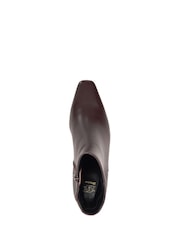 Dune London Purple Overly Comma Heel Chisel Toe Boots - Image 5 of 6