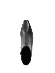 Dune London Black Overly Comma Heel Chisel Toe Boots - Image 5 of 6