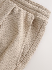 Neutral Smart Textured Jersey Joggers - Image 7 of 7