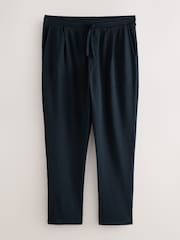 Navy Smart Textured Jersey Joggers - Image 5 of 7