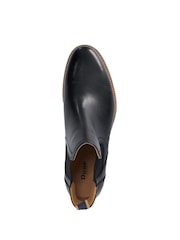Dune London Black Mckinley Constrast Sole Chelsea Boots - Image 4 of 5