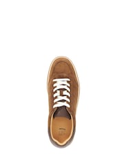 Dune London Brown Tony Cupsole Trainers - Image 5 of 6