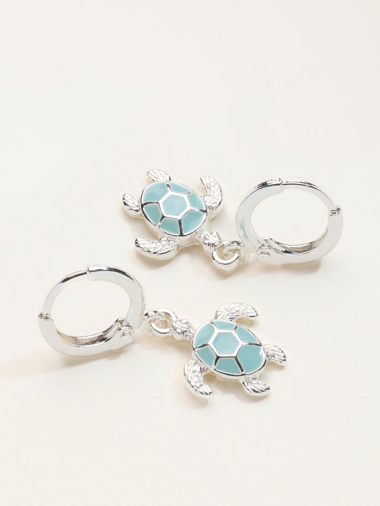 FatFace 烏龜吊墜耳環 - 圖片 2/2