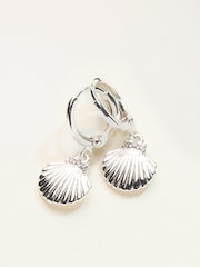 FatFace Shell Charm Earrings - Afbeelding 4 van 4