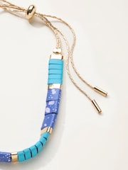 FatFace Beaded Adjustable Bracelet - Attēls 3 no 3