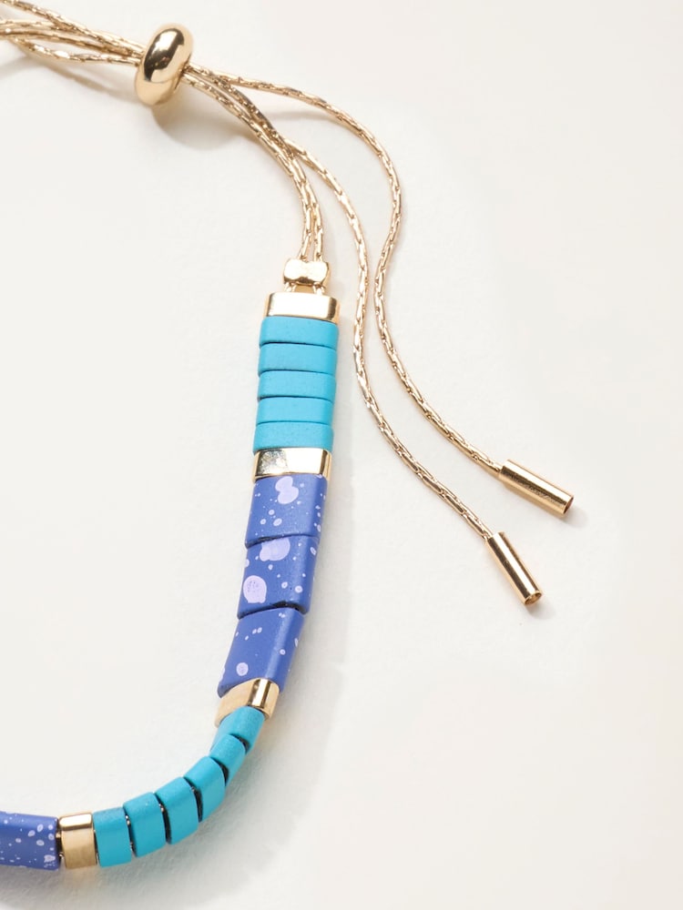 FatFace Beaded Adjustable Bracelet - Attēls 3 no 3