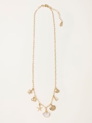 FatFace Sealife Charm Necklace - Obraz 3 z 4