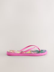 Pink Cherry Coke Printed Flip Flops - Image 7 of 10