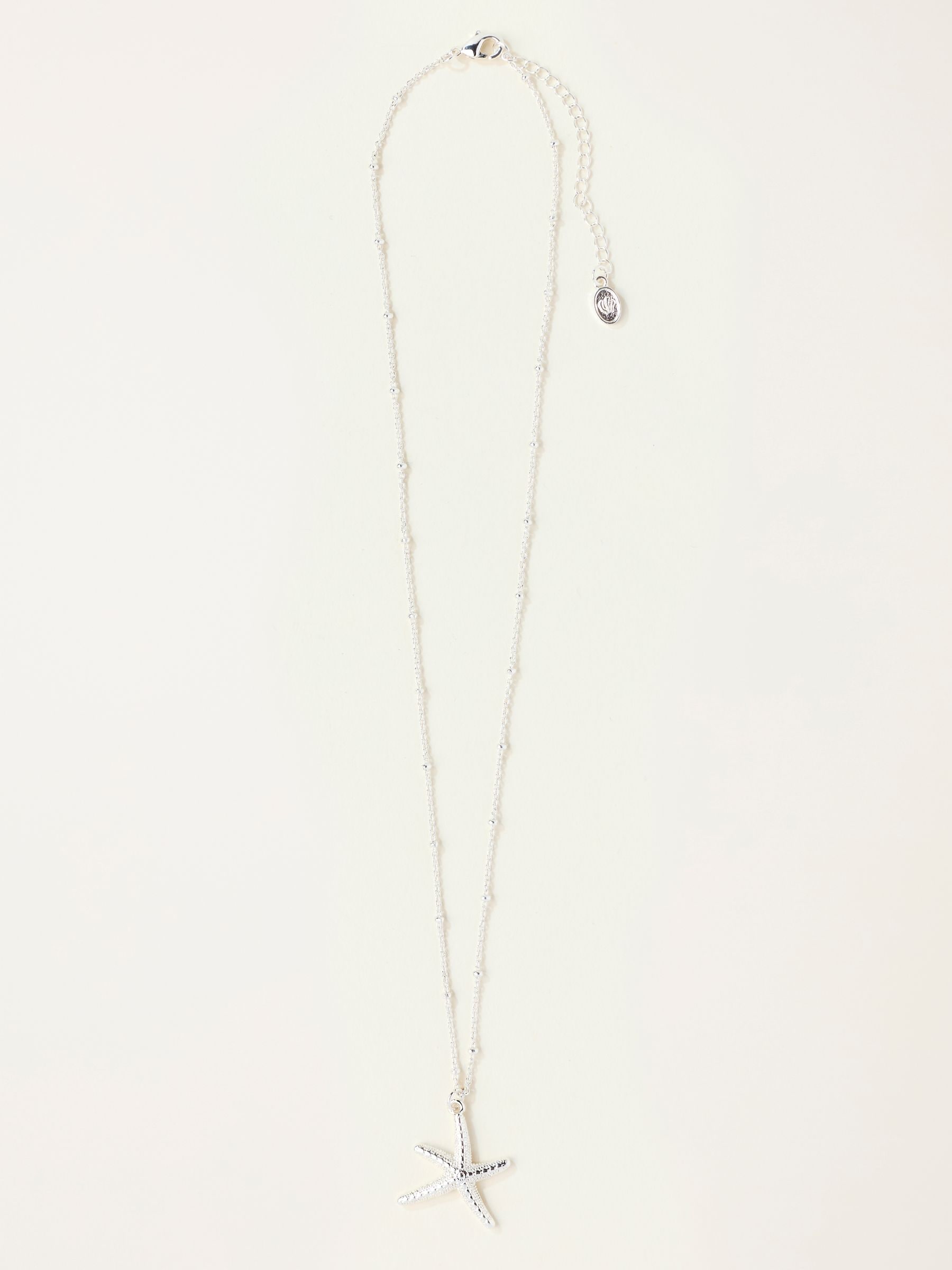 Fat Face - Necklace - Starfish - Large - Silver
