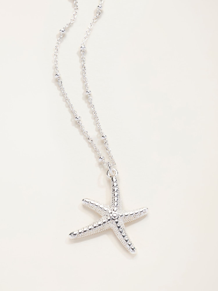 FatFace Large Starfish Necklace - Bild 2 von 2