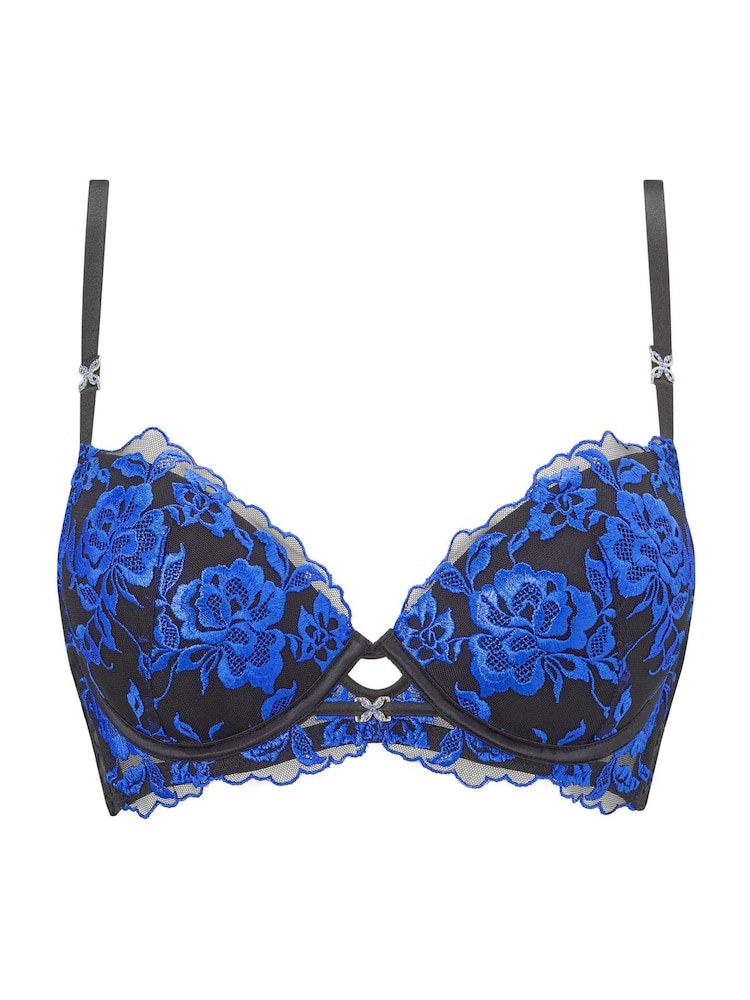 Ann Summers Black Endless Attraction Padded Plunge Bra - Image 5 of 5